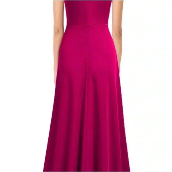 Mushare Pink Halter Maxi  Dress NWT Size Large - Picture 3 of 12